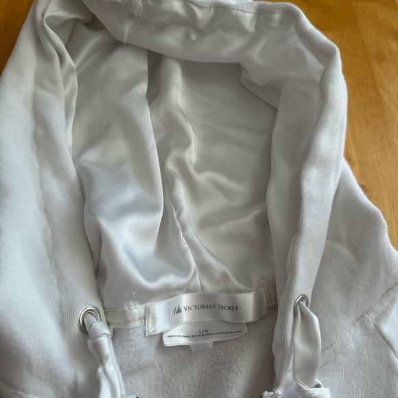 Victorias Secret full zip Bride hoodie. Size L - Picture 6 of 8